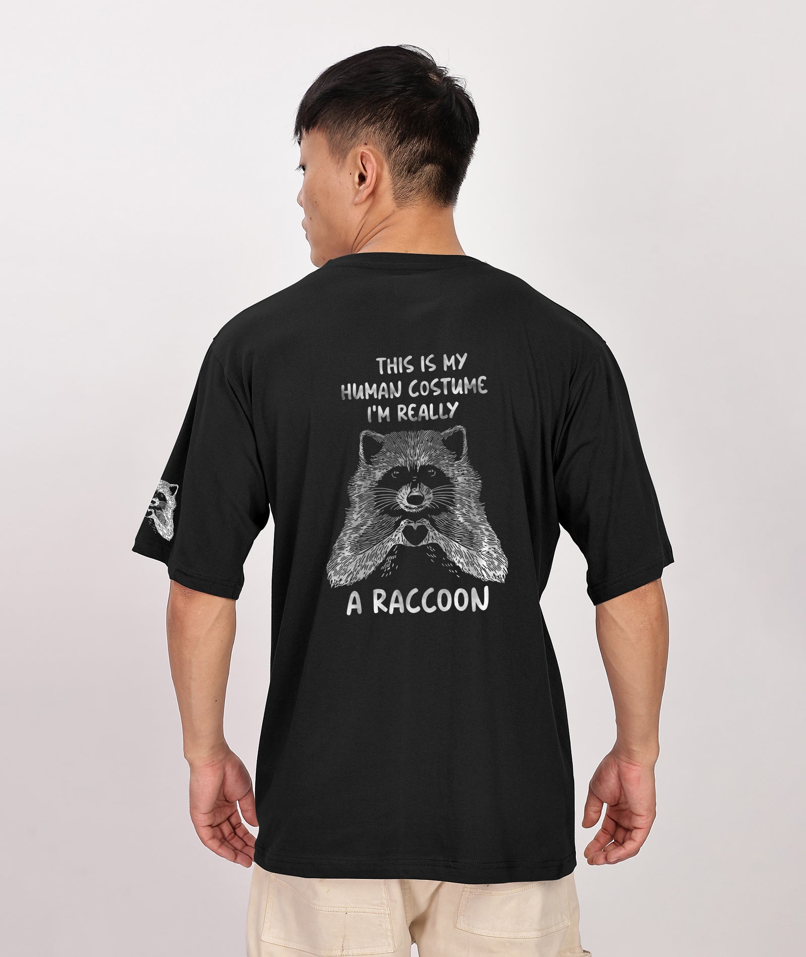 RACOON Men's Relaxed Fit Tshirt