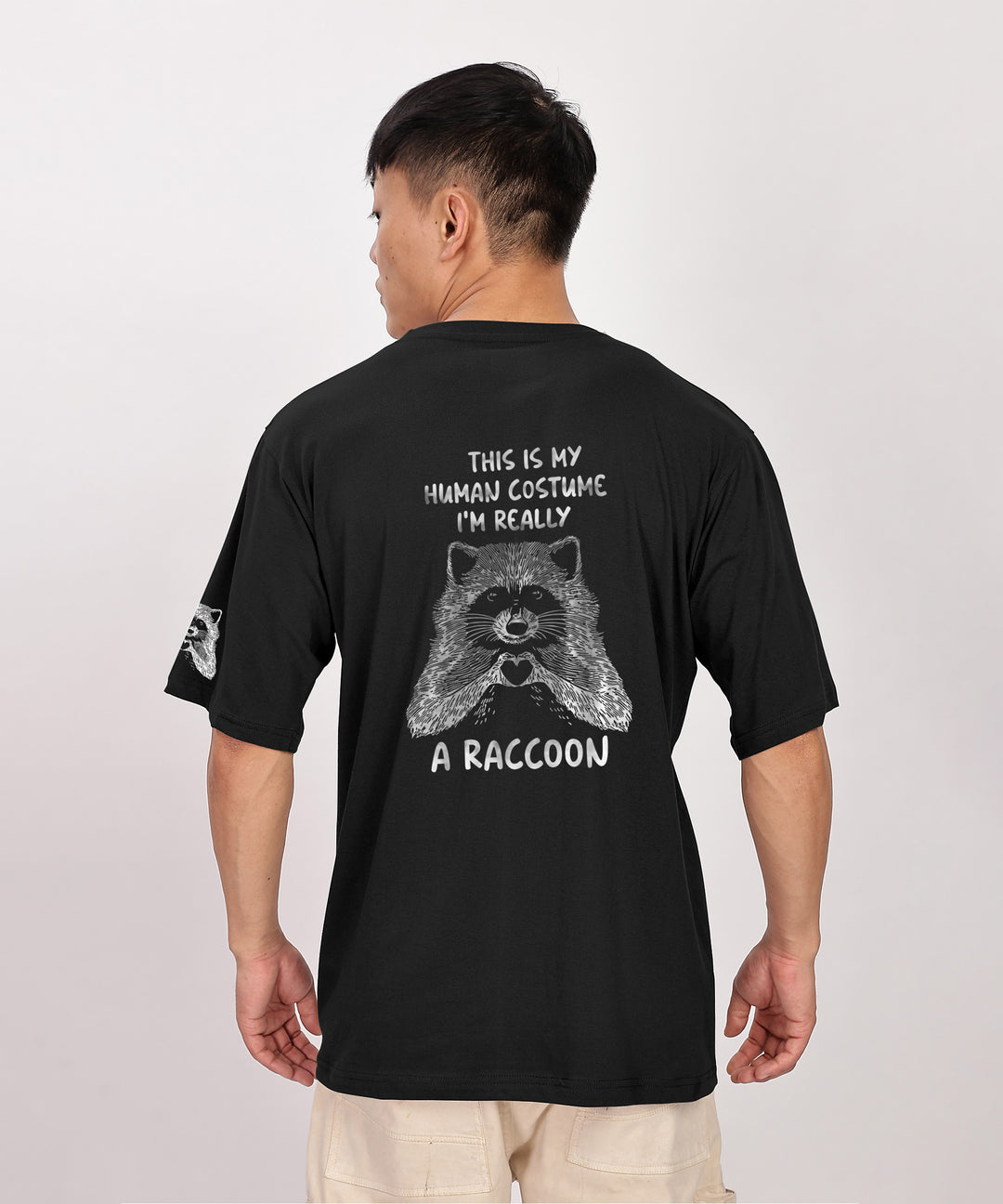 RACOON Men's Relaxed Fit Tshirt