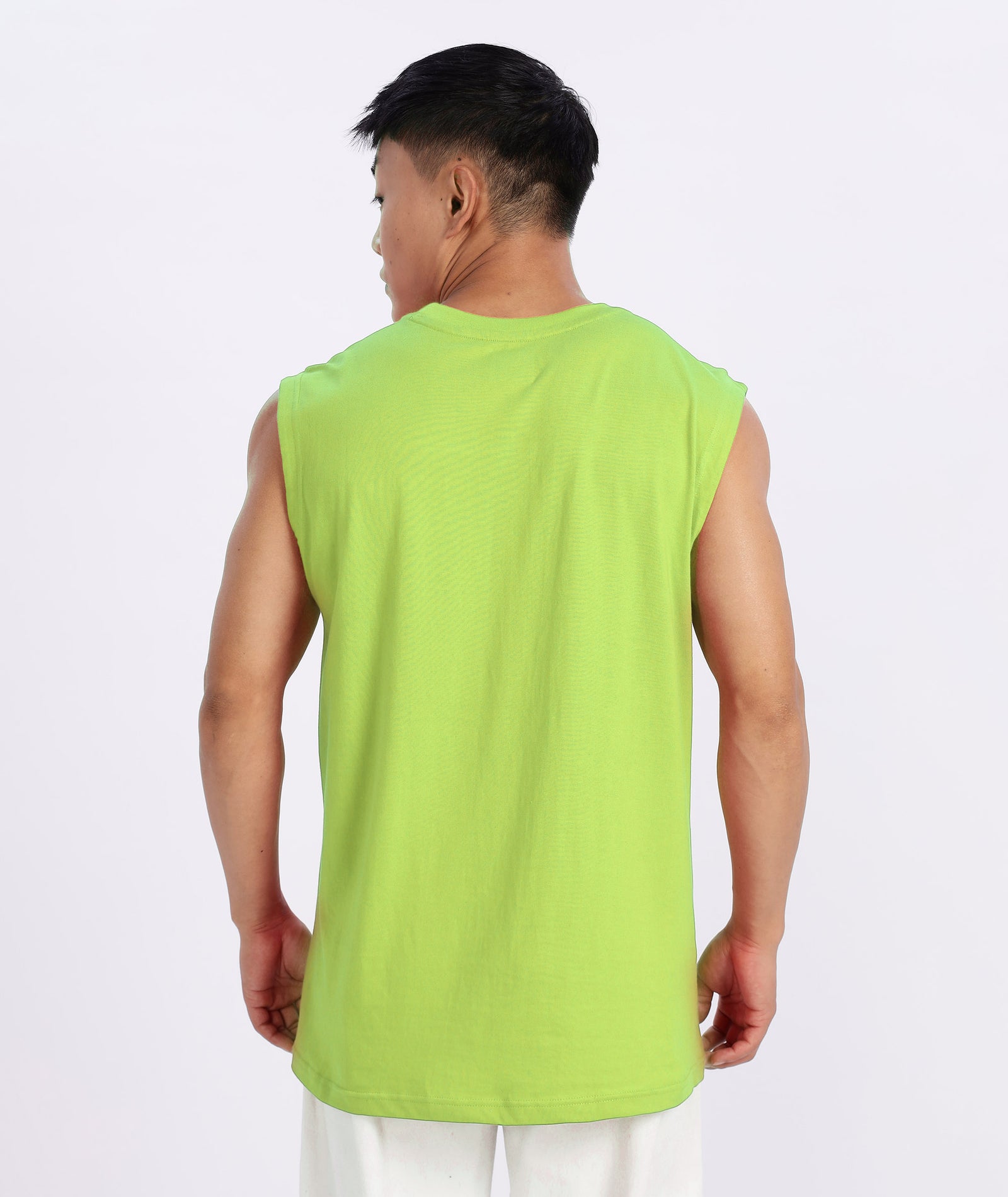 Green Mens Relaxed Fit Tshirt