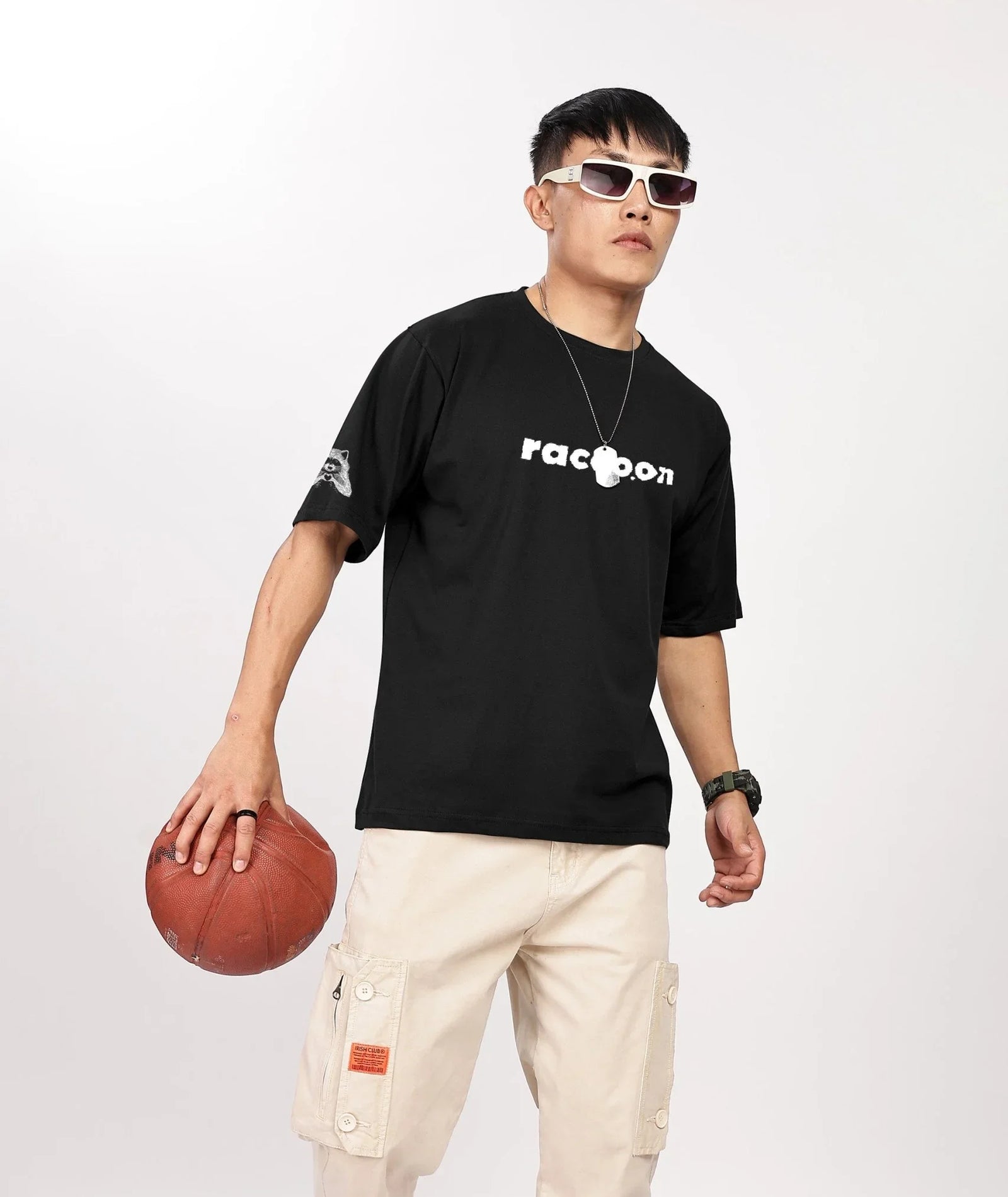 RACOON Men's Relaxed Fit Tshirt