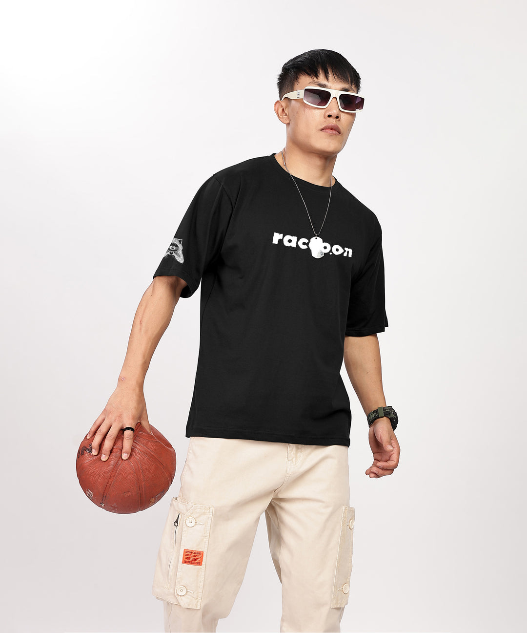 RACOON Men's Relaxed Fit Tshirt