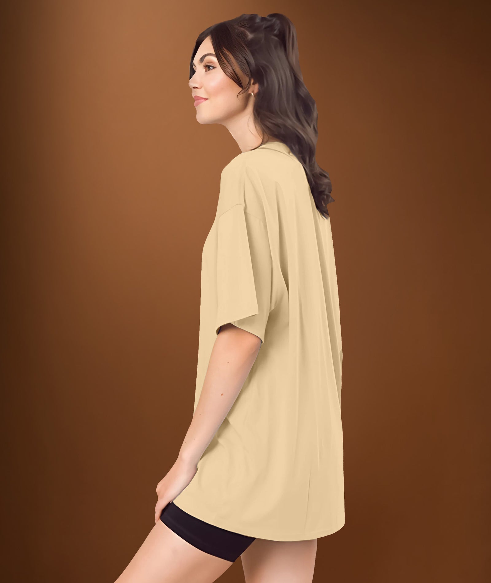 Foam Womens Oversized Tshirt