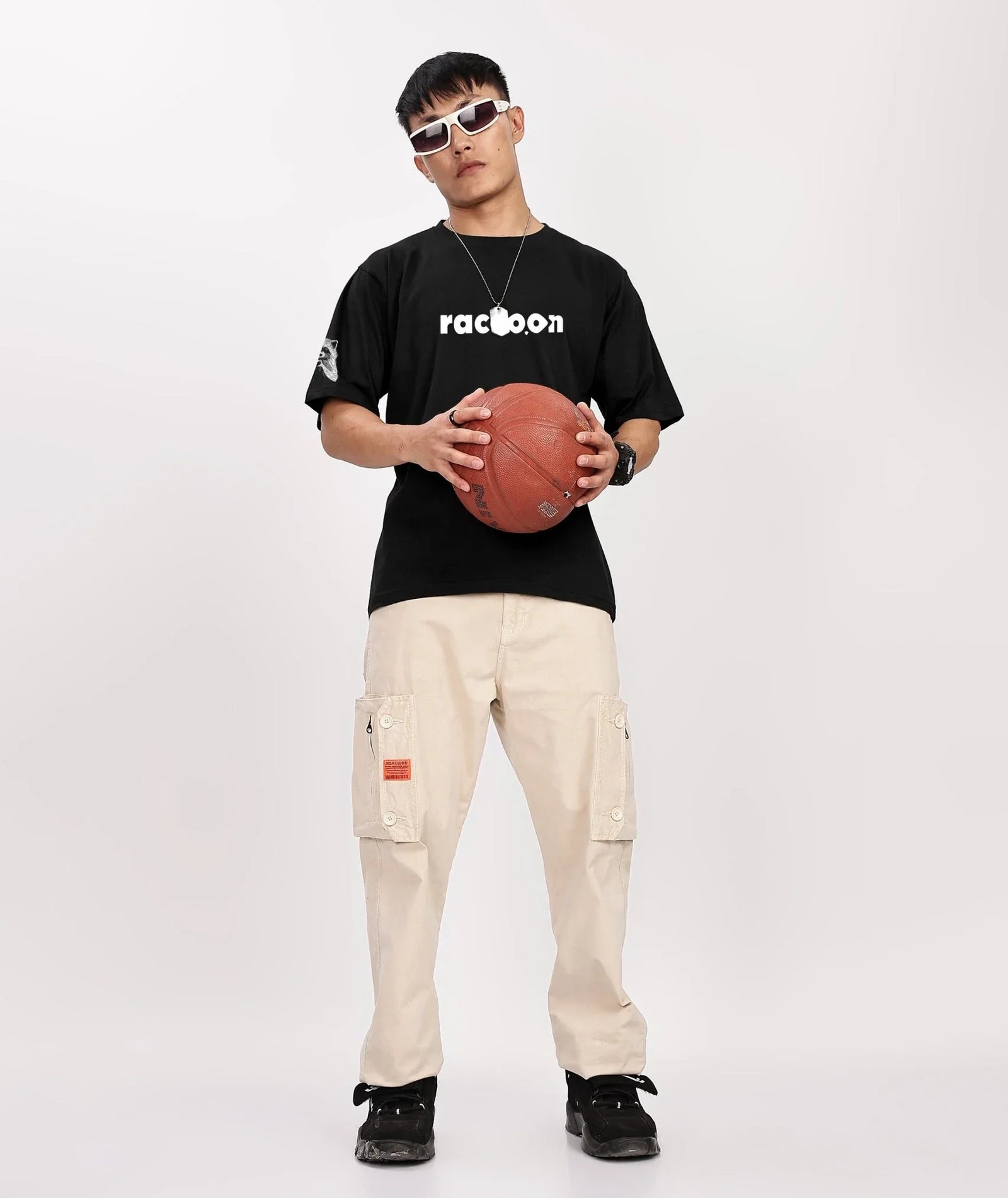 RACOON Men's Relaxed Fit Tshirt