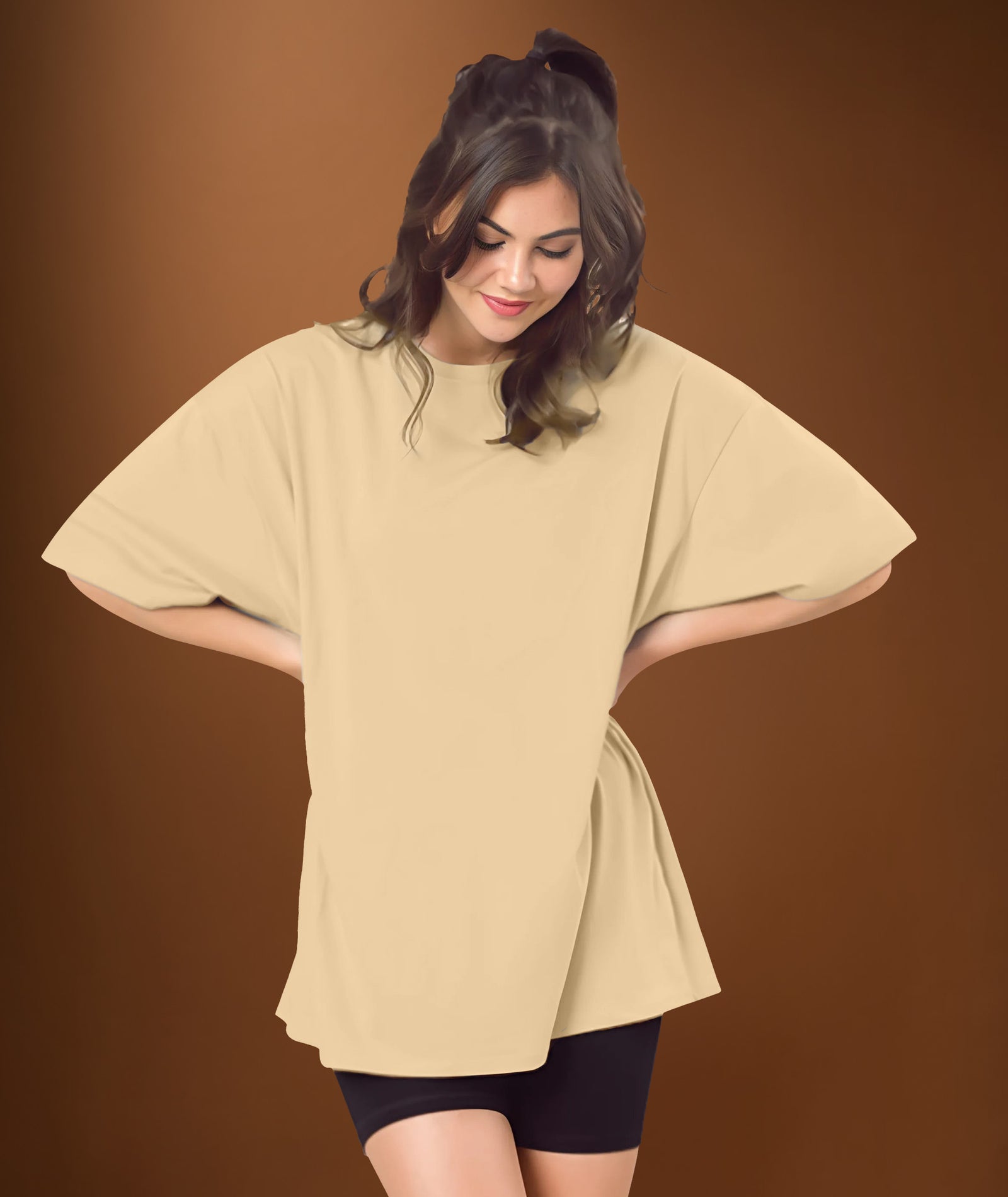 Foam Womens Oversized Tshirt