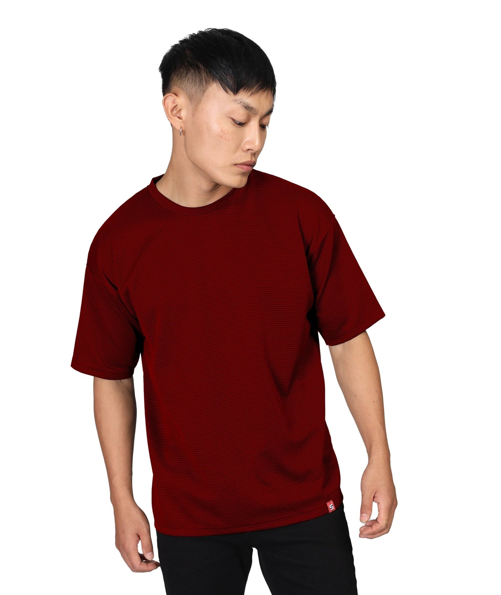 Men's Oversized Red T-Shirt