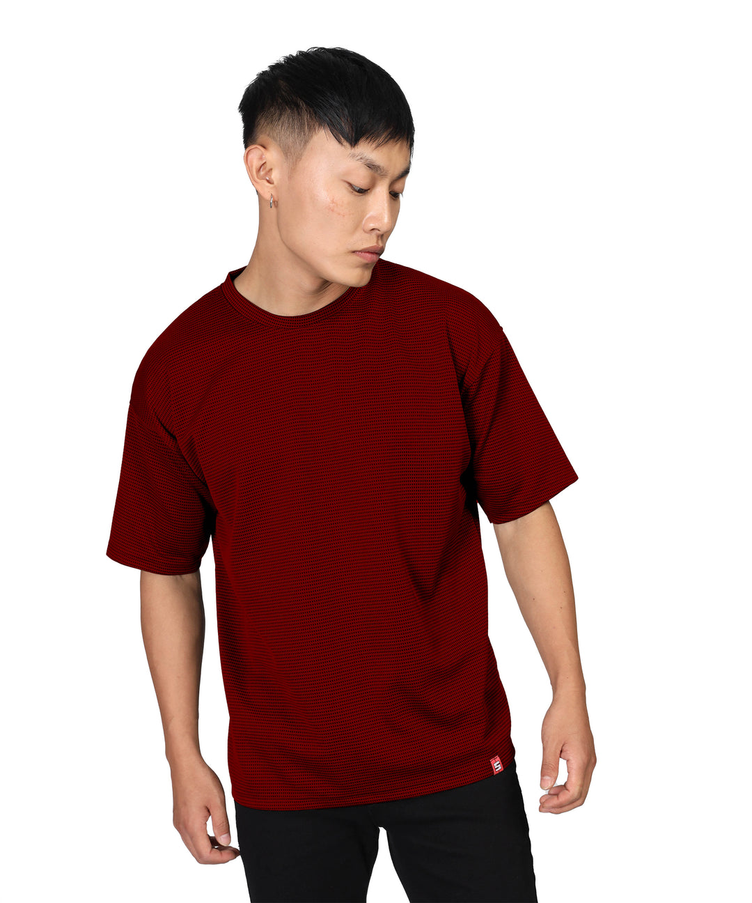 Men's Oversized Red T-Shirt