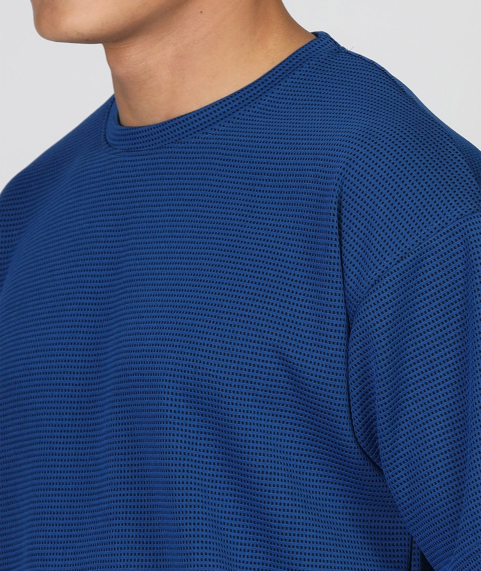 Men's Oversized Blue T-Shirt