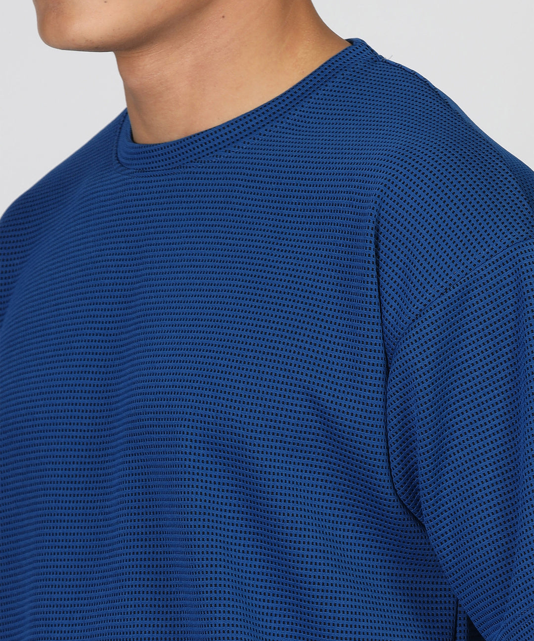 Men's Oversized Blue T-Shirt