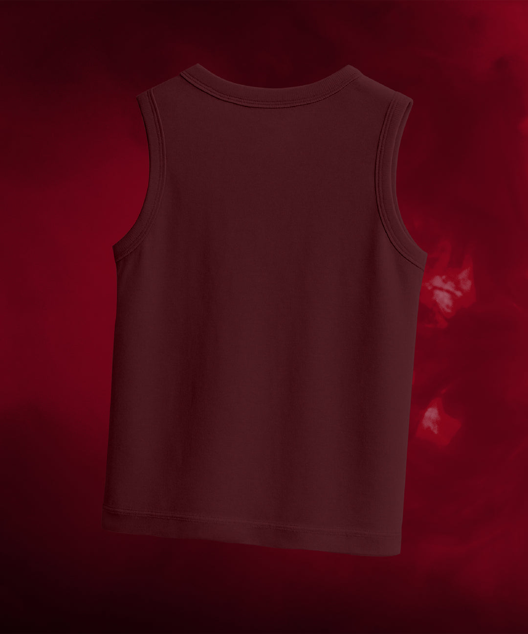 Maroon Mens Relaxed Fit Tshirt