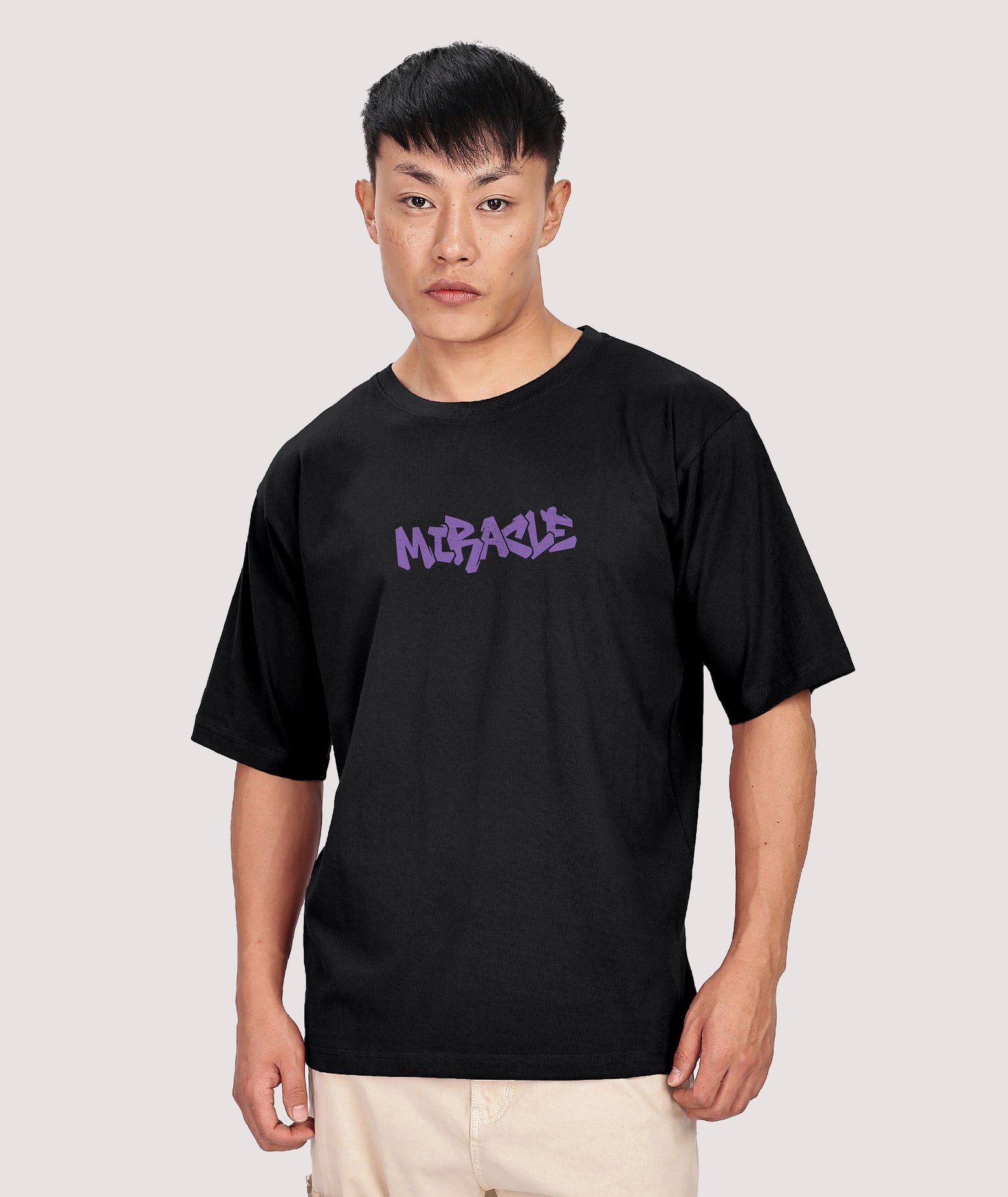 MIRACLE Men's Relaxed Fit Tshirt