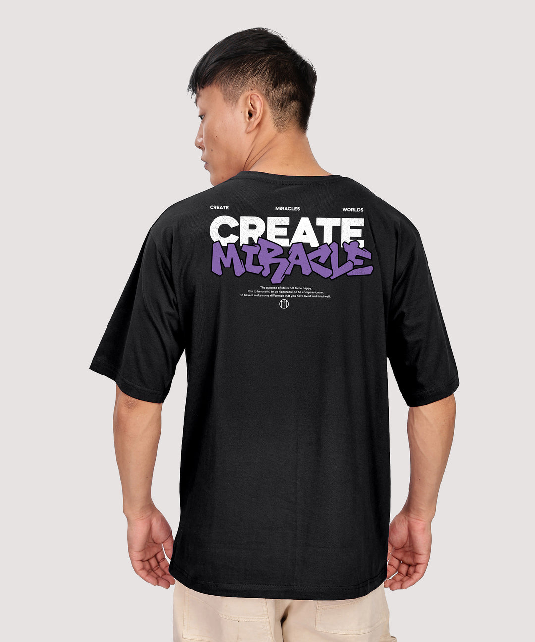 MIRACLE Men's Relaxed Fit Tshirt