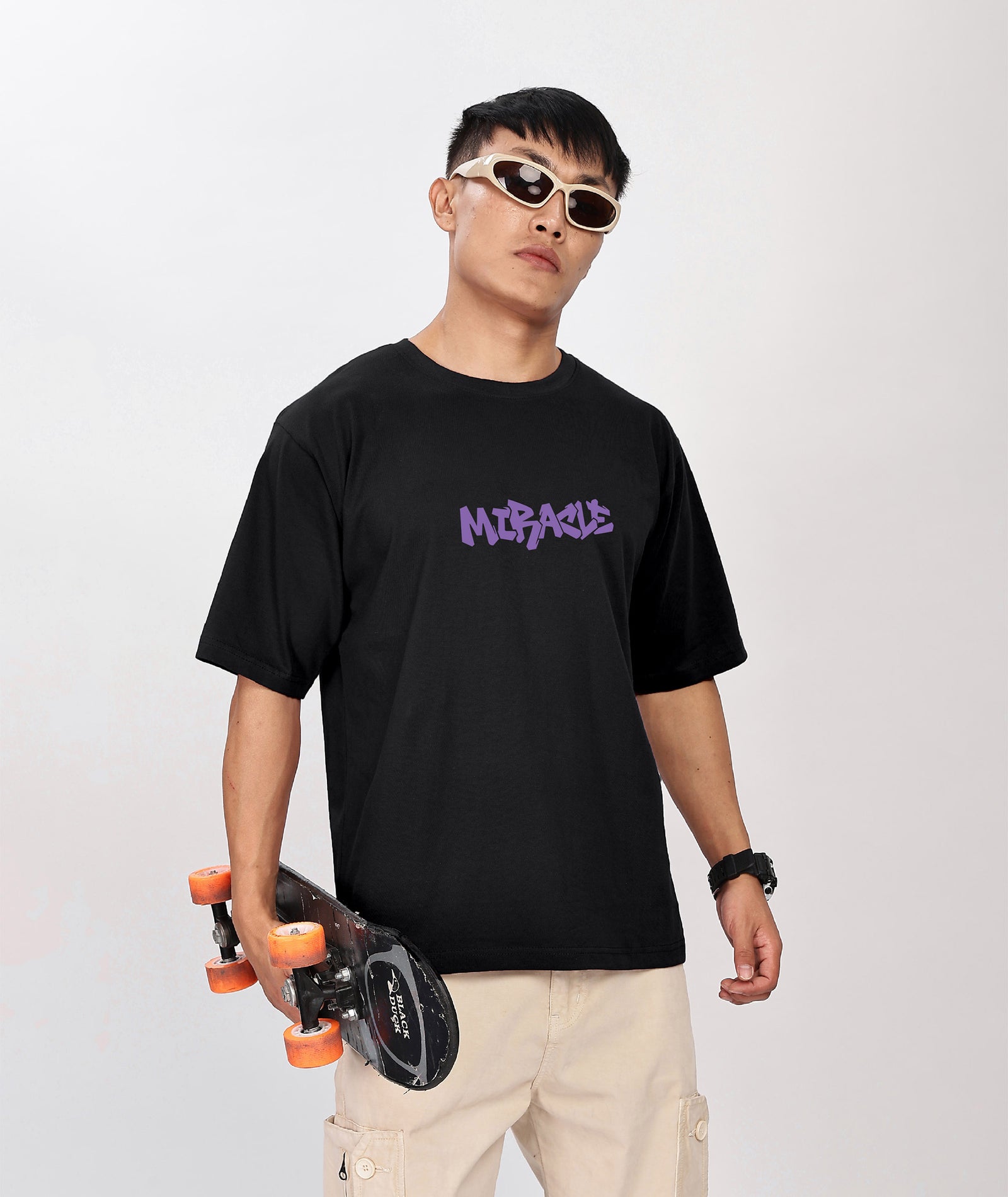 MIRACLE Men's Relaxed Fit Tshirt