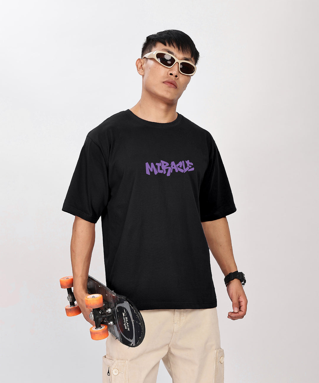 MIRACLE Men's Relaxed Fit Tshirt