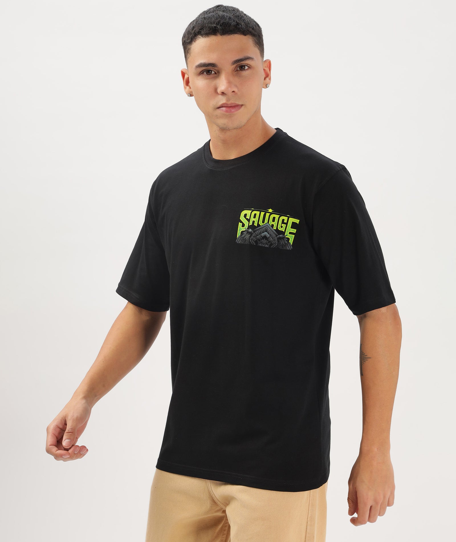 SAVAGE Men's Relaxed Fit Tshirt