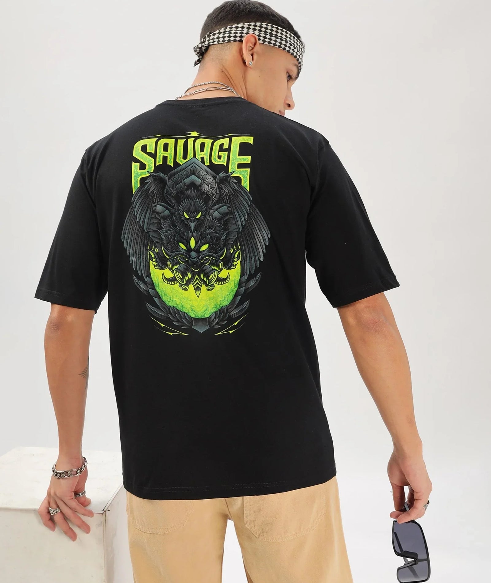 SAVAGE Men's Relaxed Fit Tshirt