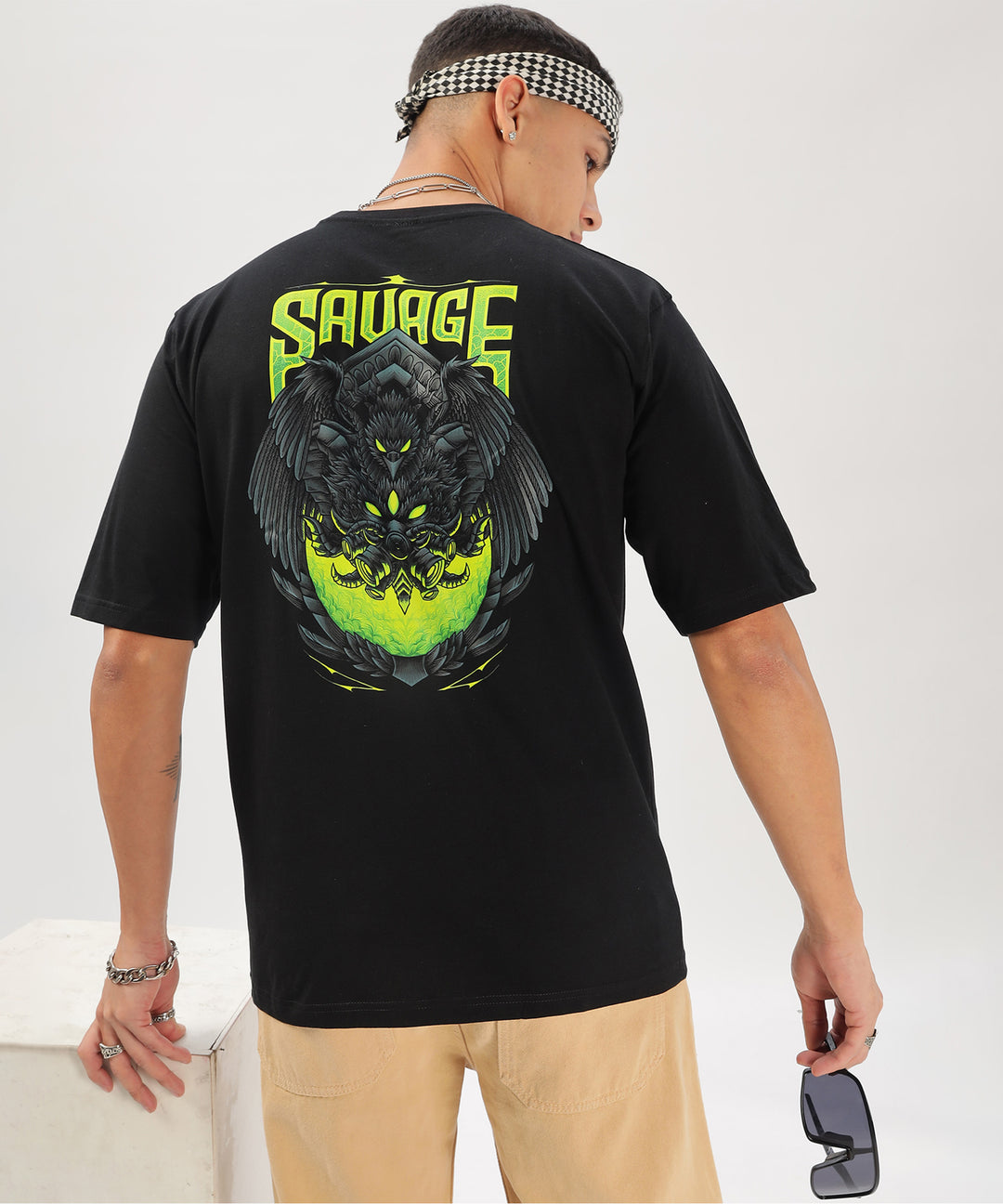 SAVAGE Men's Relaxed Fit Tshirt