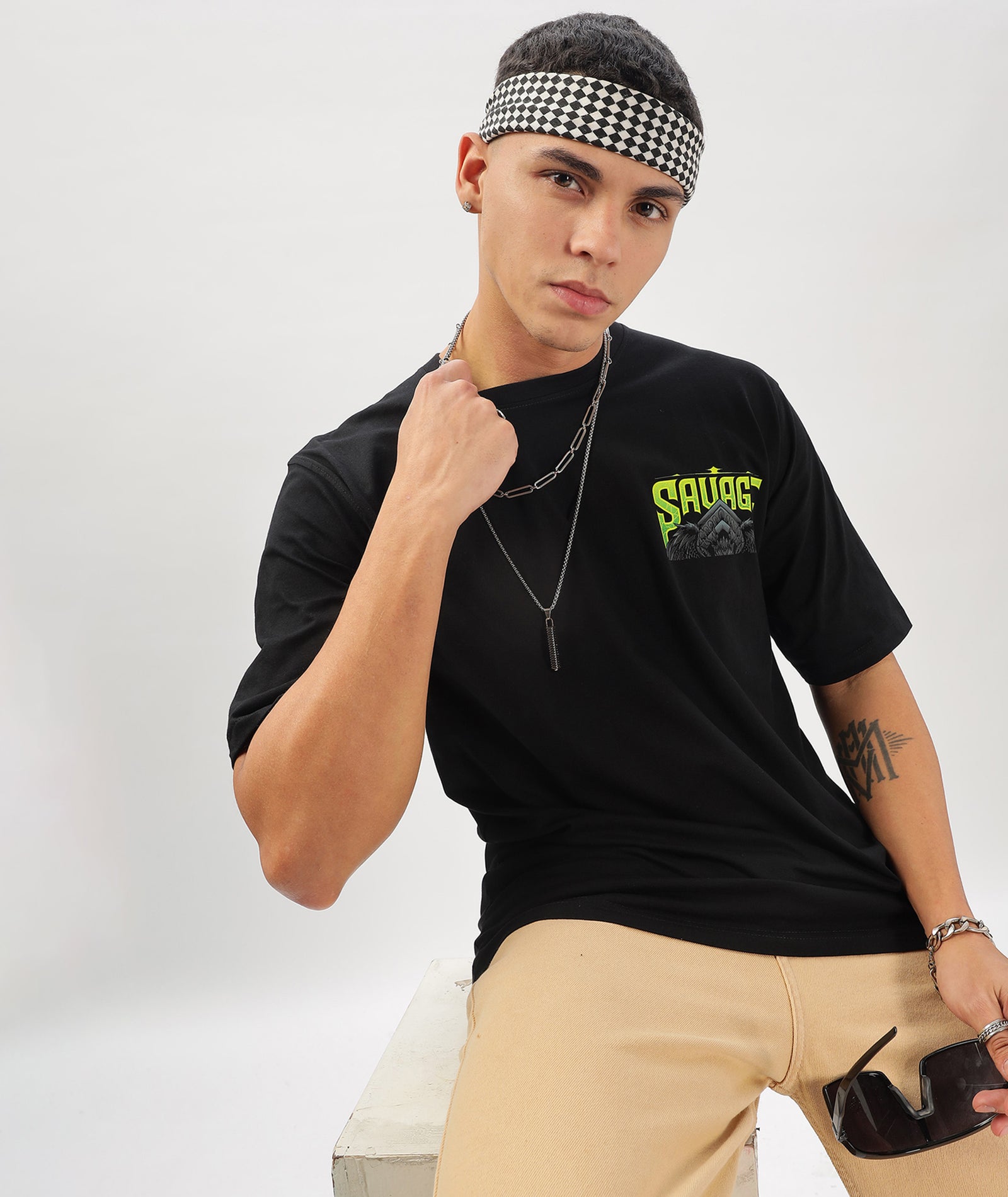 SAVAGE Men's Relaxed Fit Tshirt