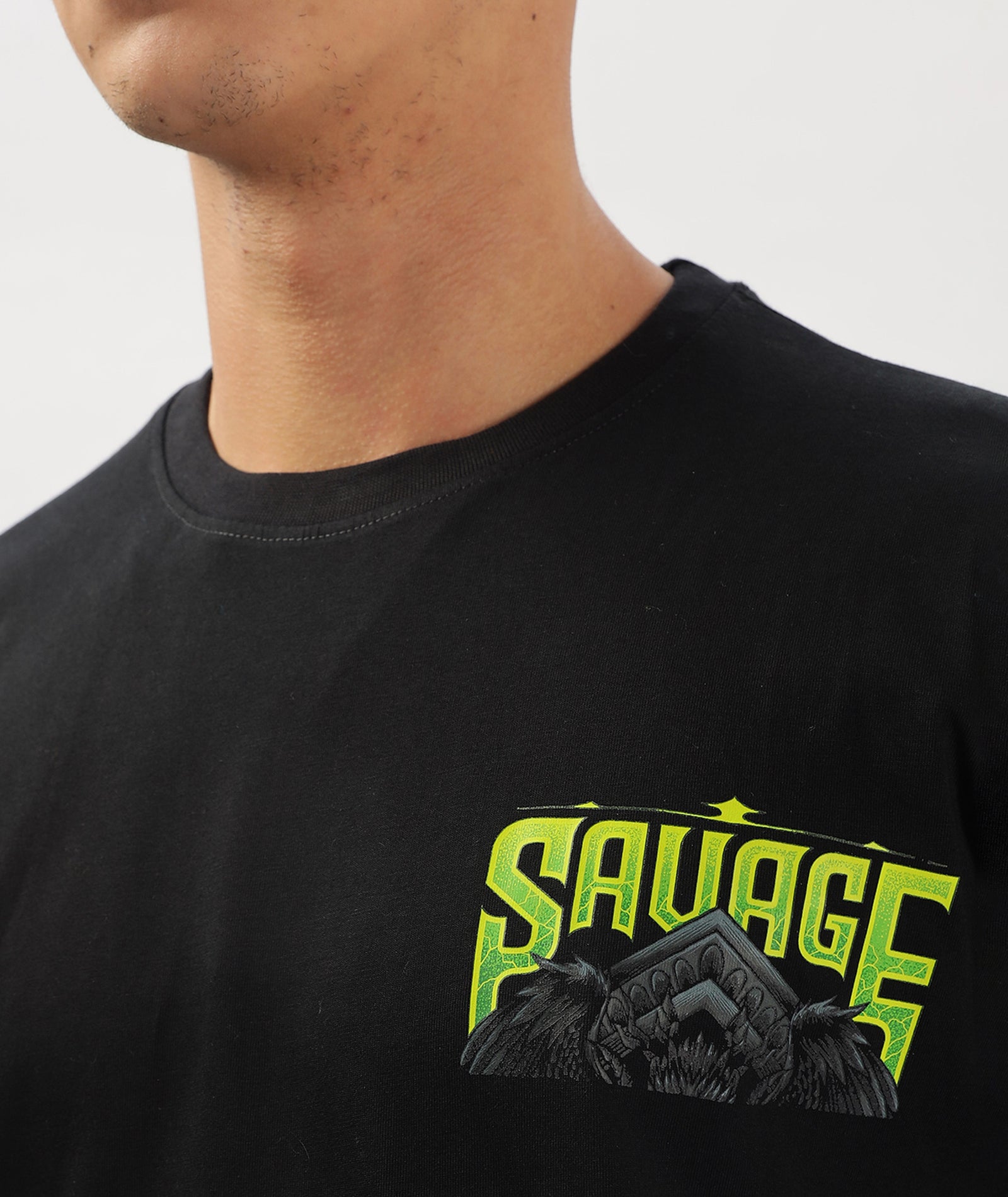 SAVAGE Men's Relaxed Fit Tshirt