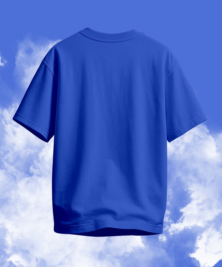 Men's Relaxed Fit Blue Tshirt