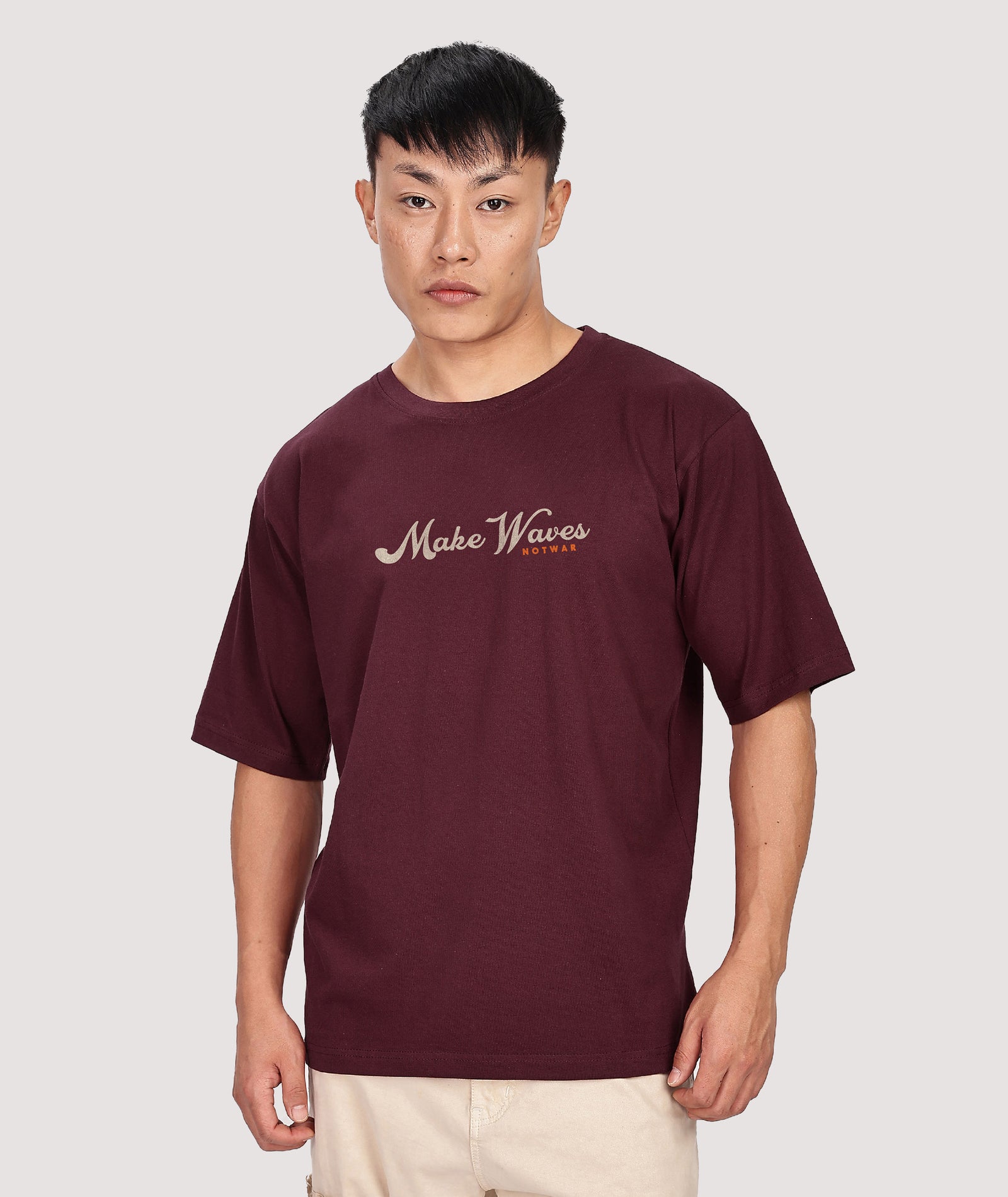 WAVES Men's Relaxed Fit Tshirt