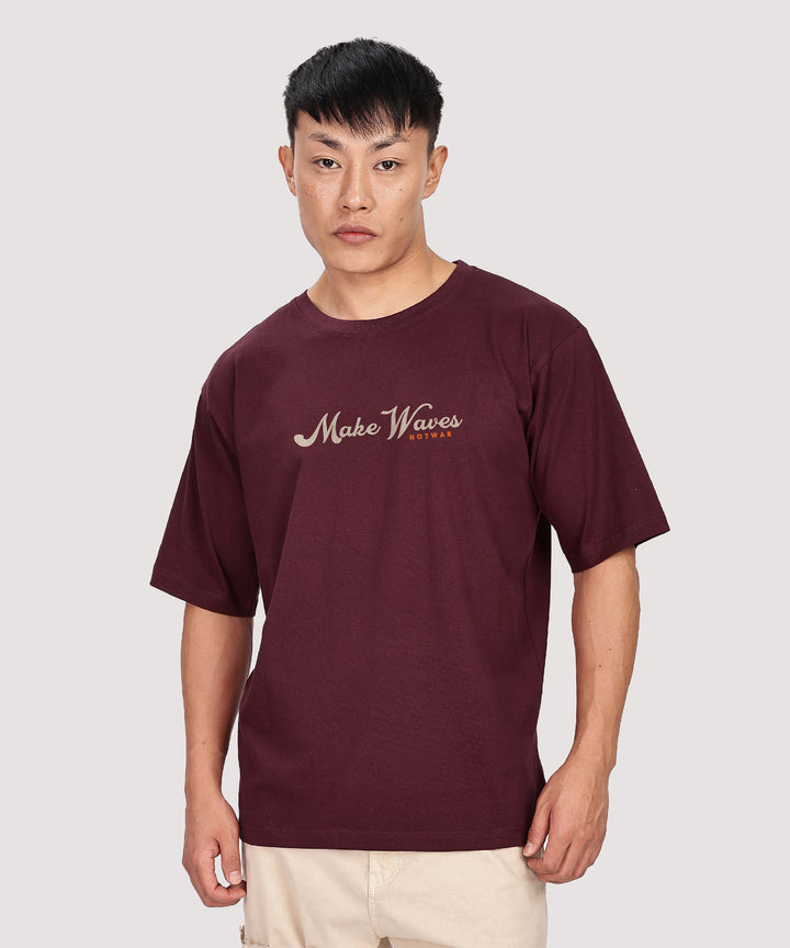 WAVES Men's Relaxed Fit Tshirt