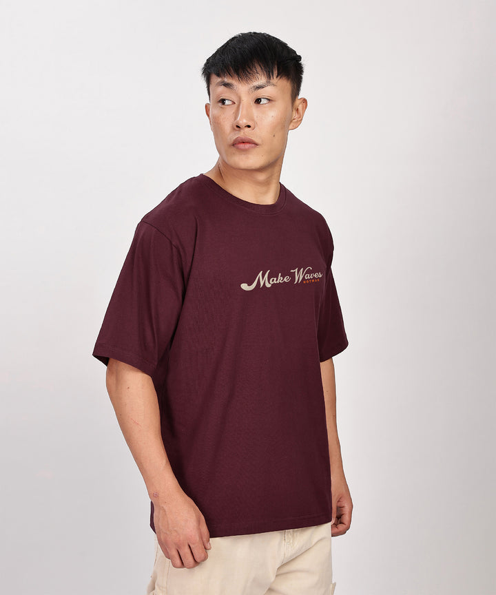 WAVES Men's Relaxed Fit Tshirt