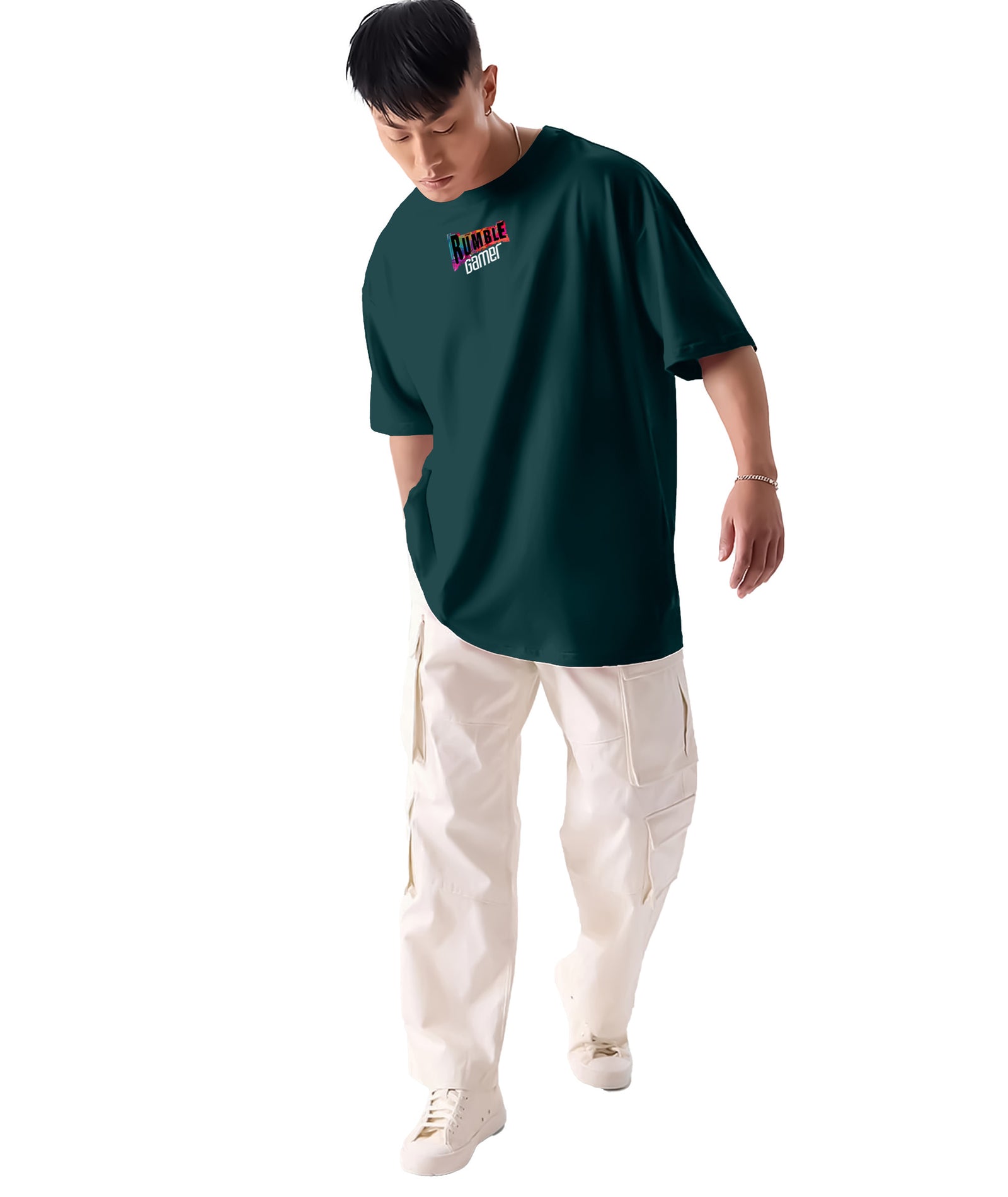 ROCKING Men's Relaxed Fit Tshirt