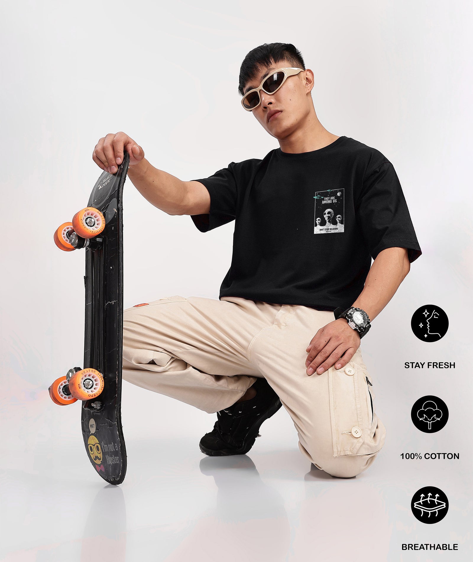 ALIEN Men's Relaxed Fit Tshirt