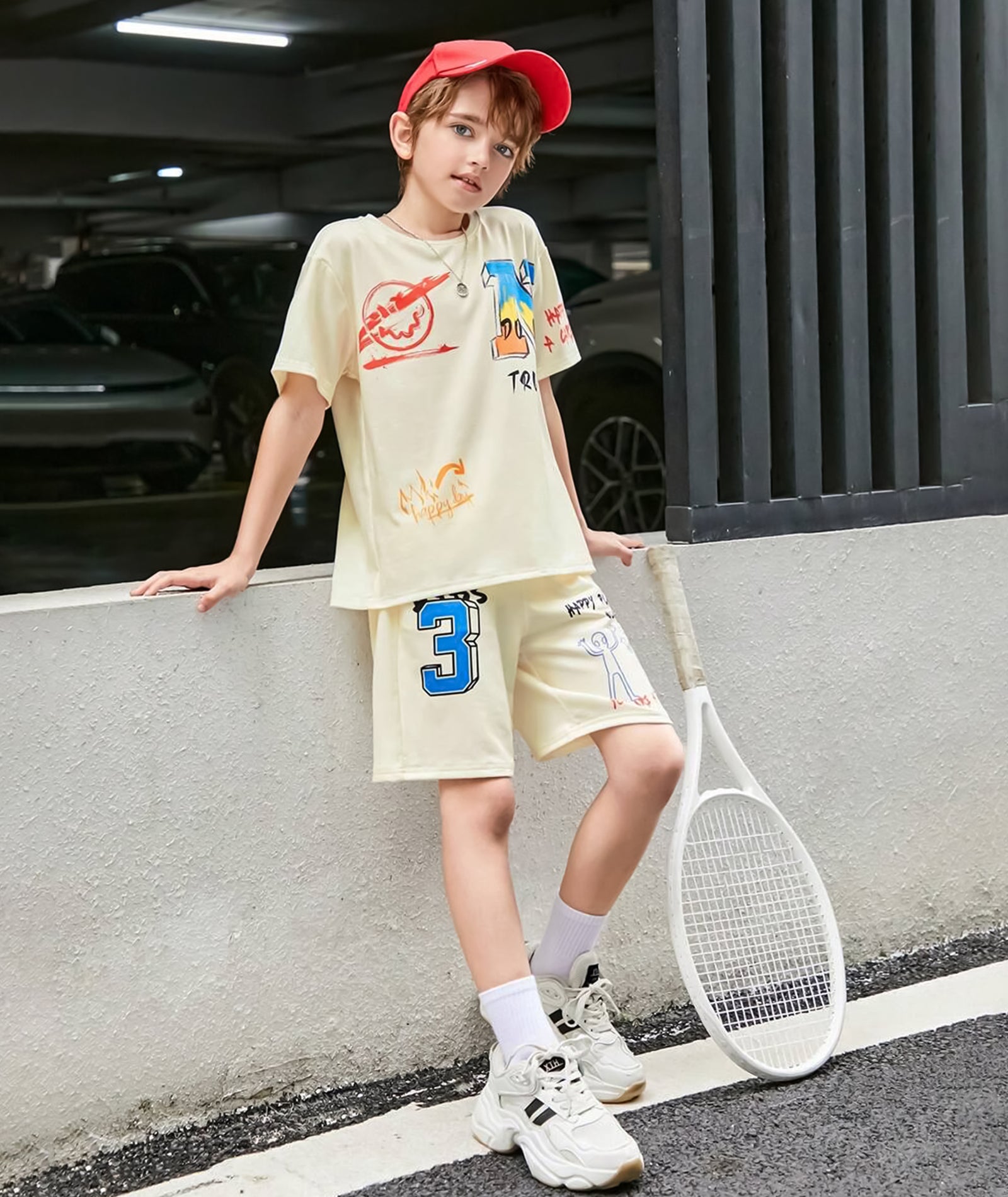 MULTI PRINTS BOYS COORDS