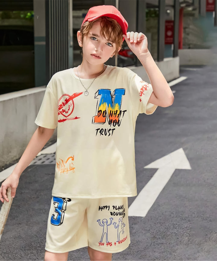 MULTI PRINTS BOYS COORDS