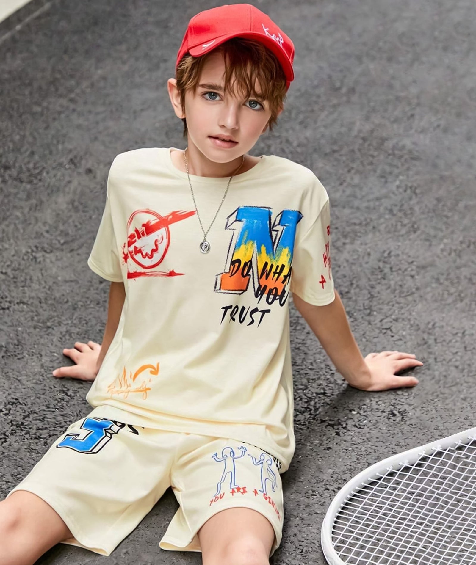 MULTI PRINTS BOYS COORDS