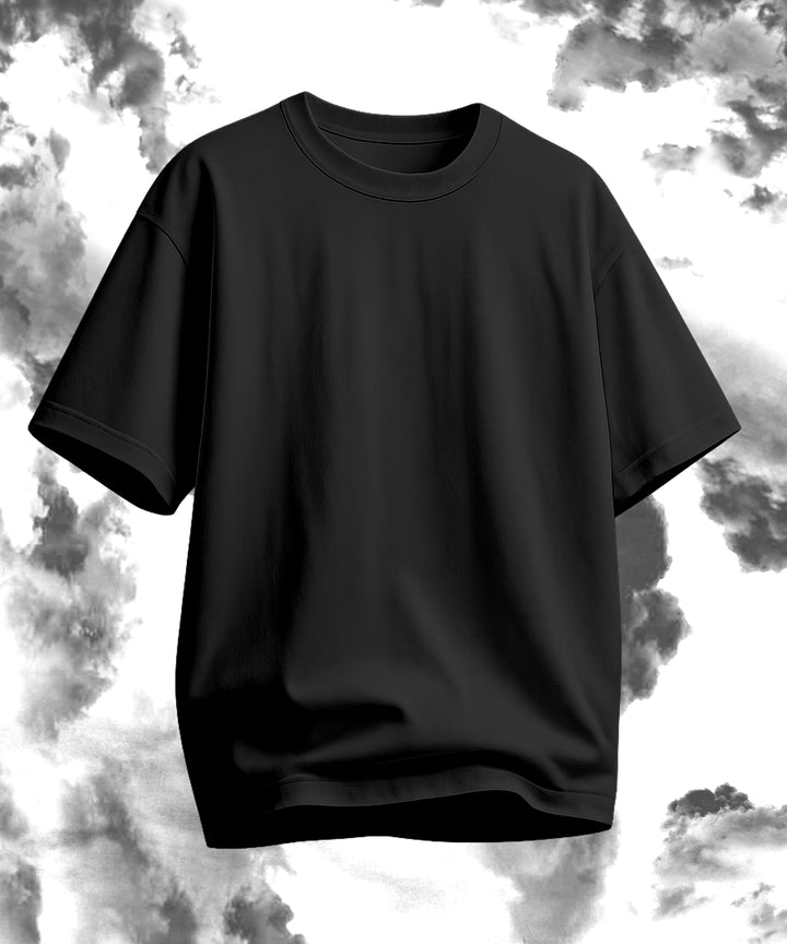 MEN'S RELAXED FIT BLACK TSHIRT