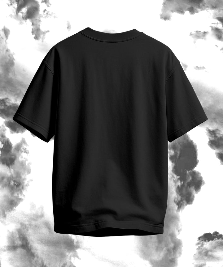 MEN'S RELAXED FIT BLACK TSHIRT