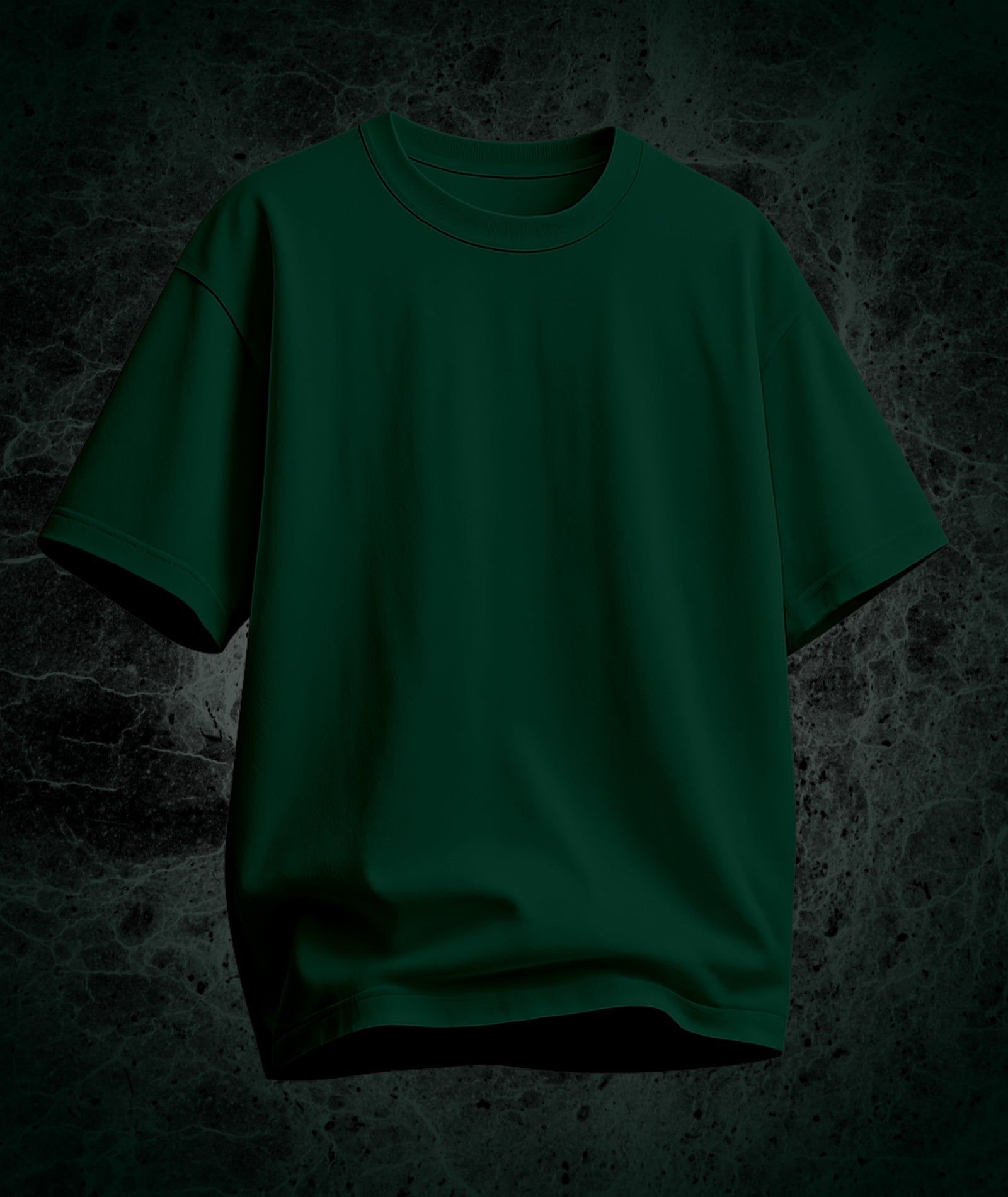 MEN'S RELAXED FIT BOTTLE GREEN TSHIRT
