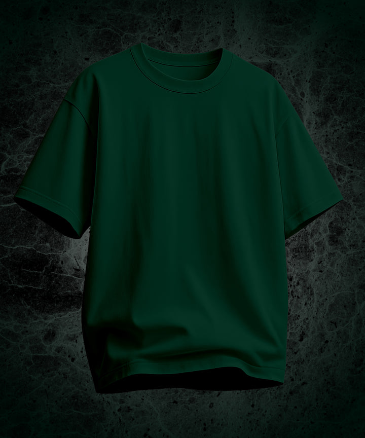 MEN'S RELAXED FIT BOTTLE GREEN TSHIRT