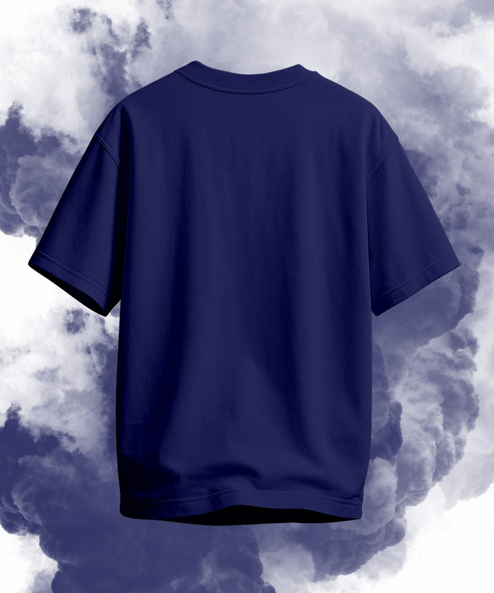 Men's Relaxed Fit Dark Blue Tshirt