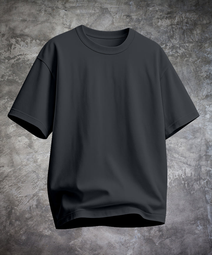 Men's Relaxed Fit Dark Grey Tshirt