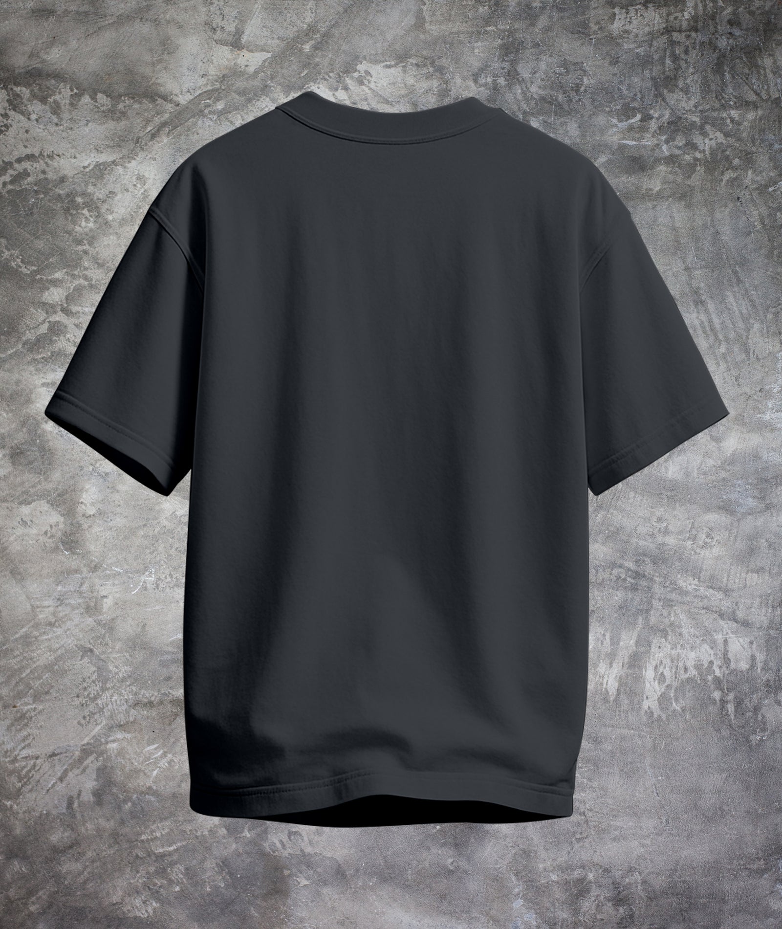 Men's Relaxed Fit Dark Grey Tshirt