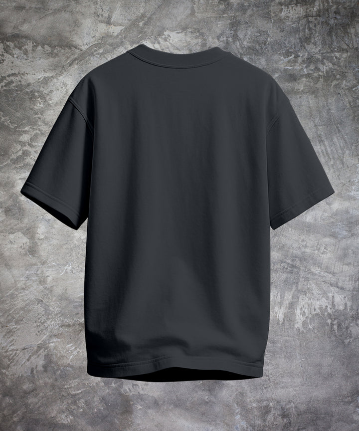 Men's Relaxed Fit Dark Grey Tshirt