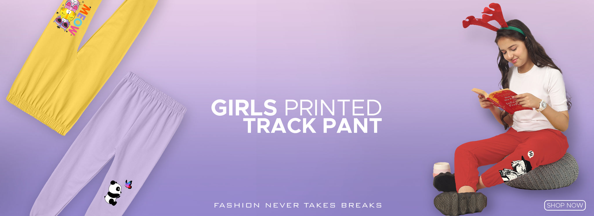 Girl's Track Pant