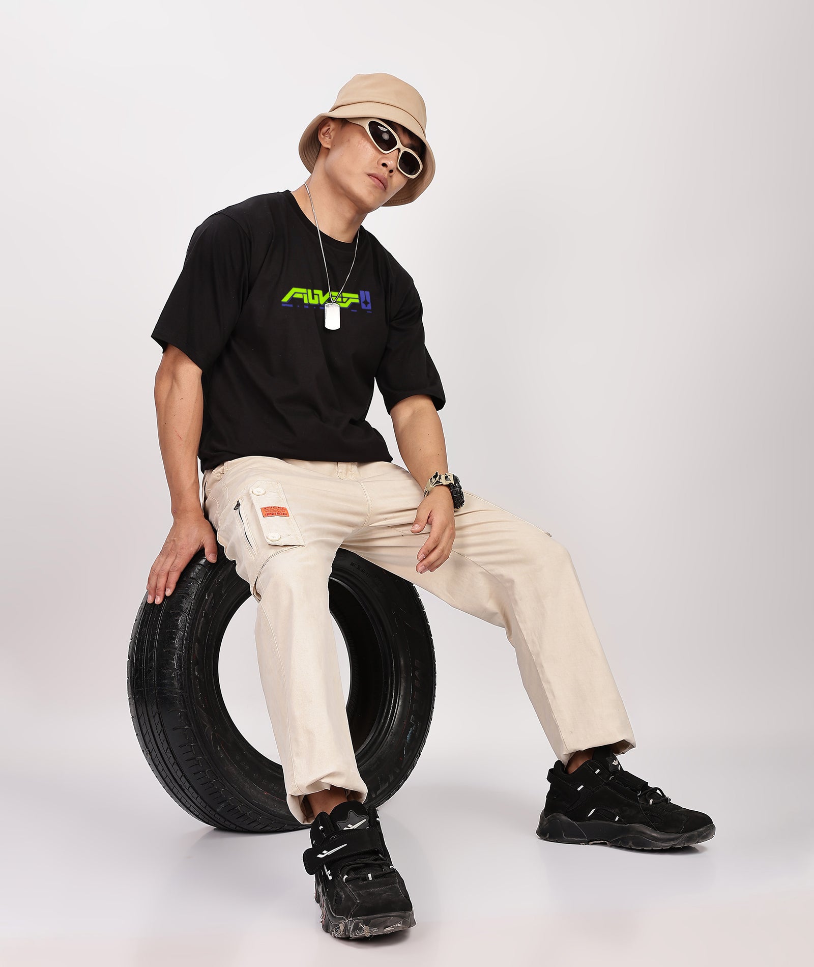 ALIVE Men's Relaxed Fit Tshirt