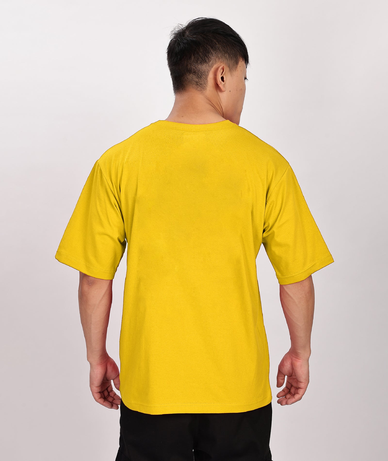 Men's Relaxed Fit Yellow Tshirt