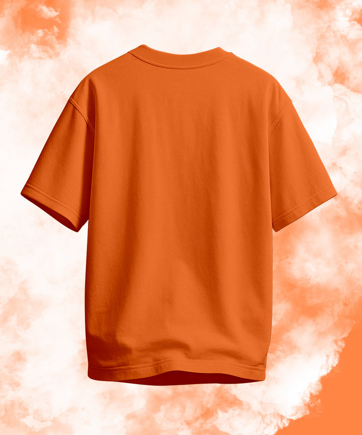 Men's Relaxed Fit Orange Tshirt