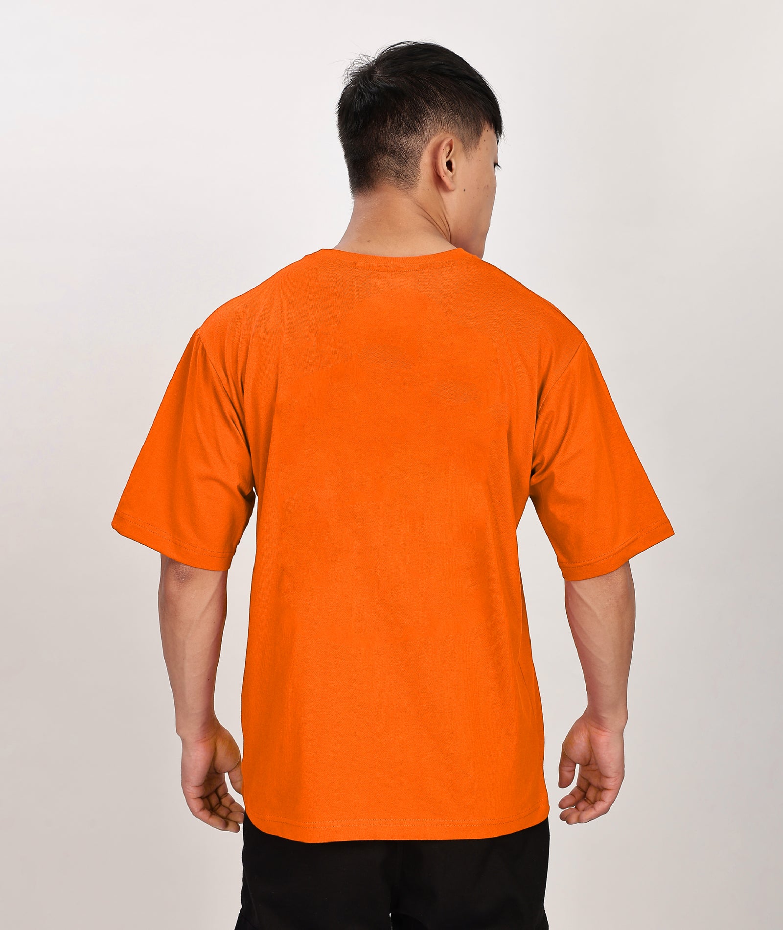 Men's Relaxed Fit Orange Tshirt