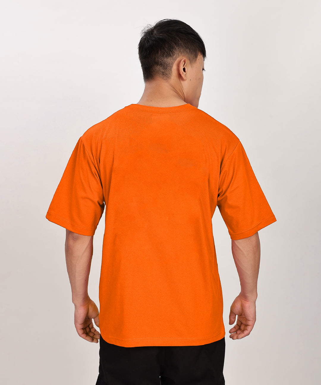 Men's Relaxed Fit Orange Tshirt