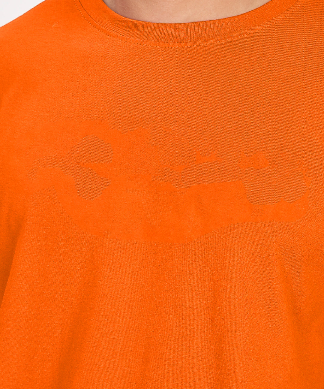 Men's Relaxed Fit Orange Tshirt