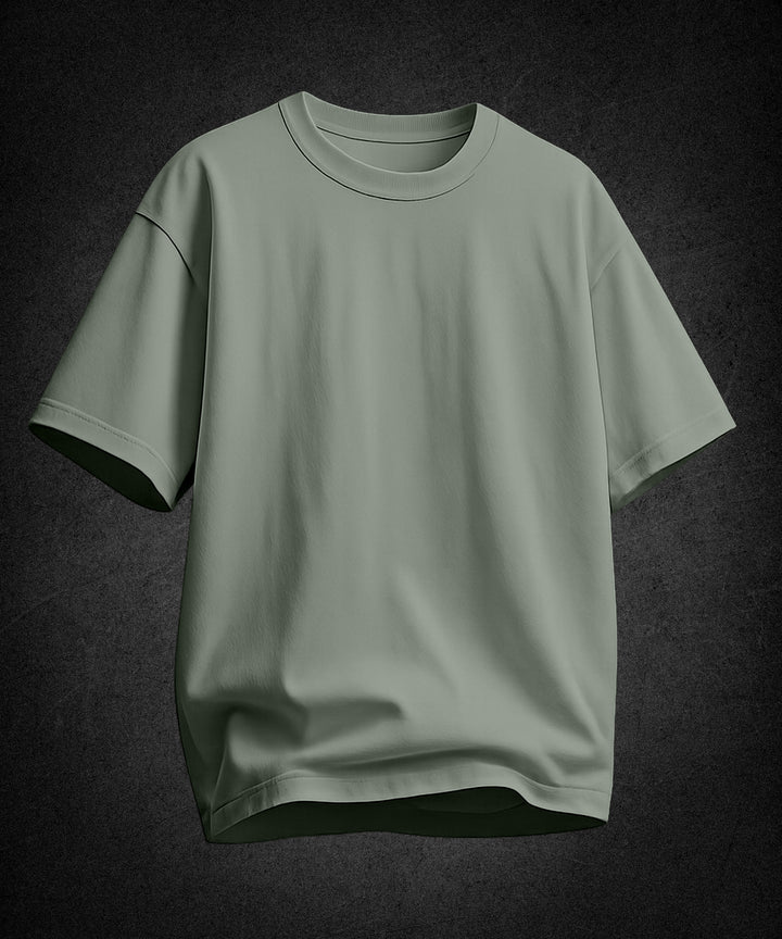 MEN'S RELAXED FIT LIGHT GREY TSHIRT