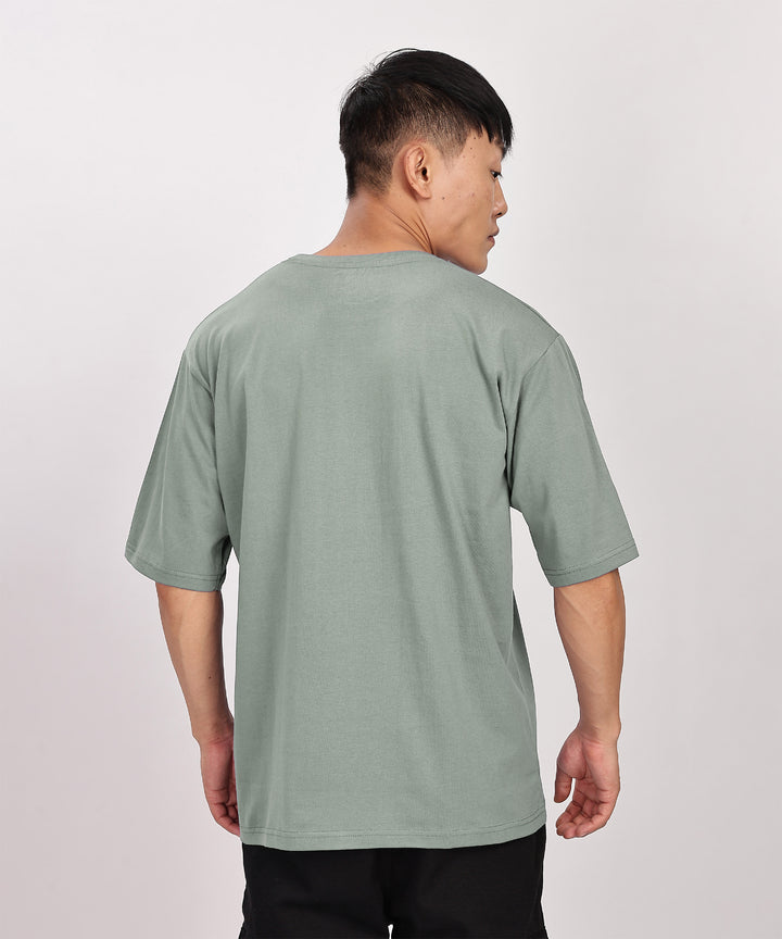 MEN'S RELAXED FIT LIGHT GREY TSHIRT