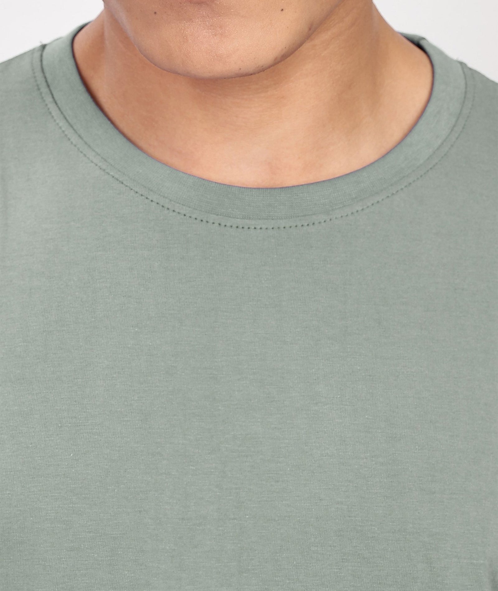 MEN'S RELAXED FIT LIGHT GREY TSHIRT