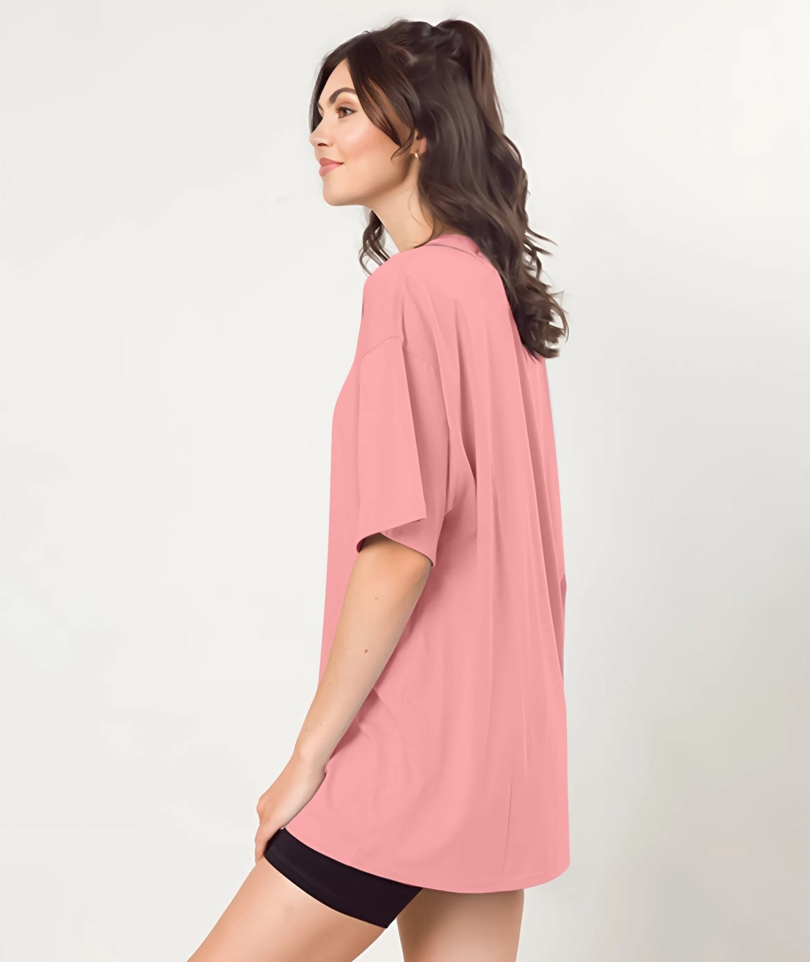 Womens printed Oversized Tshirt